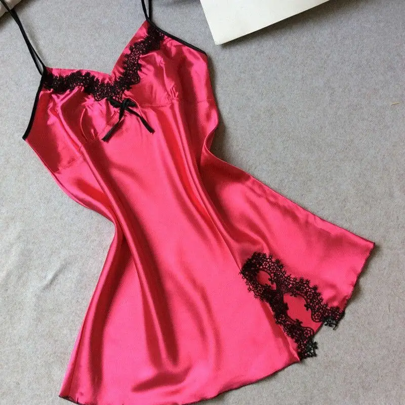 Hot Sexy Lingerie Women Girls Solid Silk Lace Mini Robe Dress Babydoll Nightdress Nightgown Sleepwear Dress
Hot Sexy Lingerie Women Girls Solid Silk Lace Mini Robe Dress Babydoll Nightdress Nightgown Sleepwear Dress