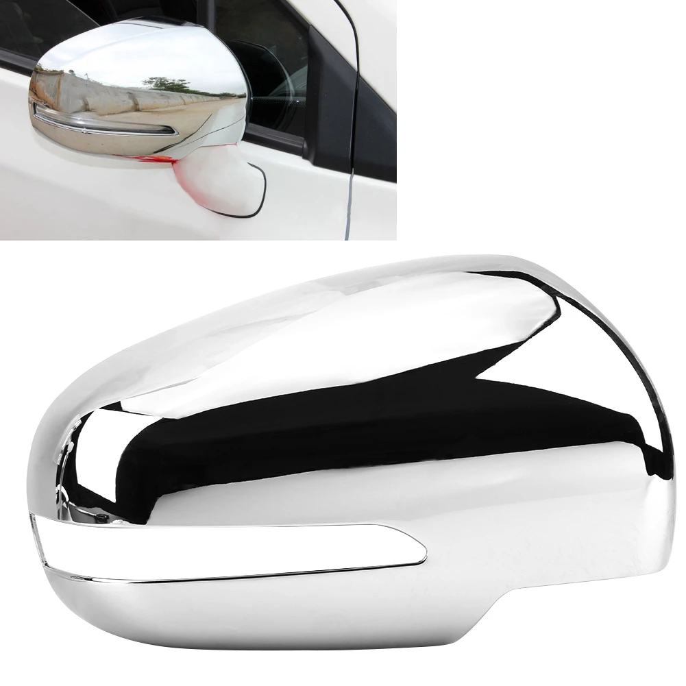

Крышка для бокового зеркала заднего вида, серебристая, хромированная, АБС-пластик, для Suzuki Vitara 2016, 2017, 2018, 2 шт.