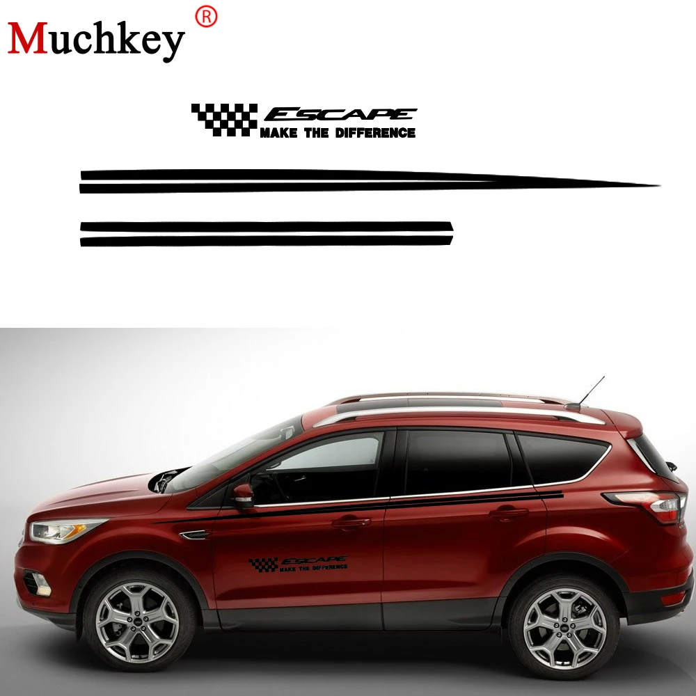 Vehicle Logo Stickers For Ford Kuga Car Sticker Side Body Decal Decals DIY Car Decoration Racing Sticker Car Accessories 280cm
Vehicle Logo Stickers For Ford Kuga Car Sticker Side Body Decal Decals DIY Car Decoration Racing Sticker Car Accessories 280cm