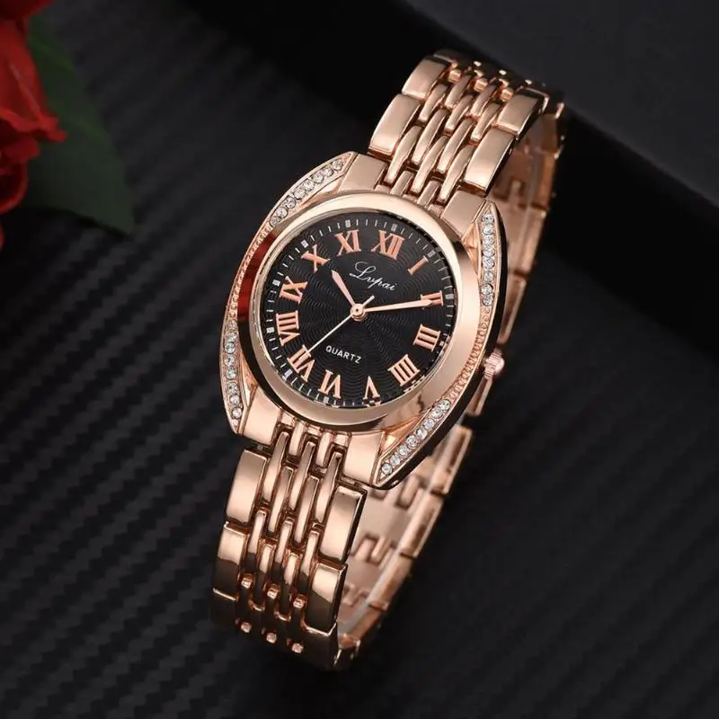 Lvpai Women Watches Luxury Women Roman Numeral Quartz Watch Fashion Steel Strap Watches Women's Dress Wristwatches Girl Clock
Lvpai Women Watches Luxury Women Roman Numeral Quartz Watch Fashion Steel Strap Watches Women's Dress Wristwatches Girl Clock