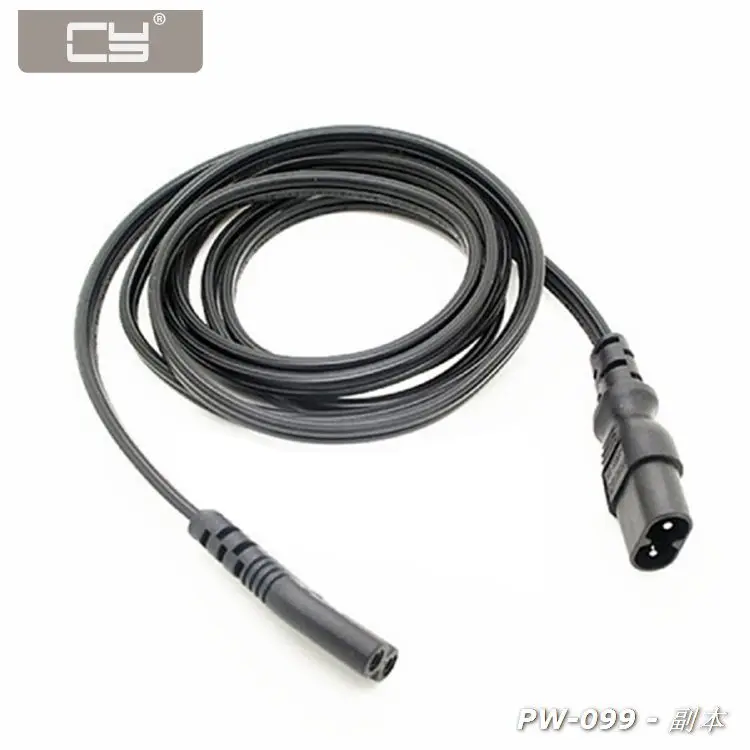 IEC 60320 C8 Plug to C7 Receptacle Male to Female Extension Power Supply Main Adapter Cable 30cm
IEC 60320 C8 Plug to C7 Receptacle Male to Female Extension Power Supply Main Adapter Cable 30cm