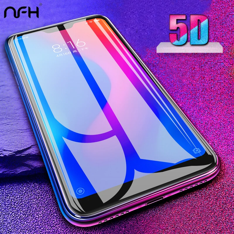 5D Redmi Note6 Pro закаленное стекло для Note 6 5 D 26 "9H защита экрана с полным покрытием и