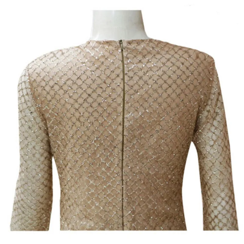 Slim Short Shining Bling Dress Female Long Sleeve Round Neck Solid Color Summer Sexy Fabulous Women Party Night Women
Slim Short Shining Bling Dress Female Long Sleeve Round Neck Solid Color Summer Sexy Fabulous Women Party Night Women