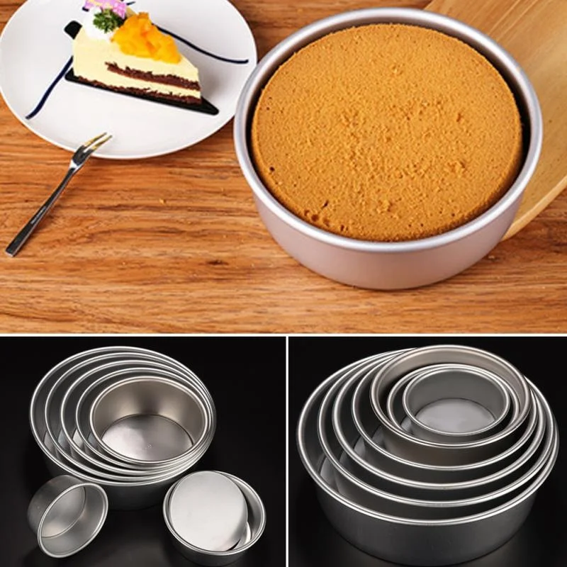 2 "/4" формы для выпечки тортов Круглый сэндвич из алюминиевого сплава