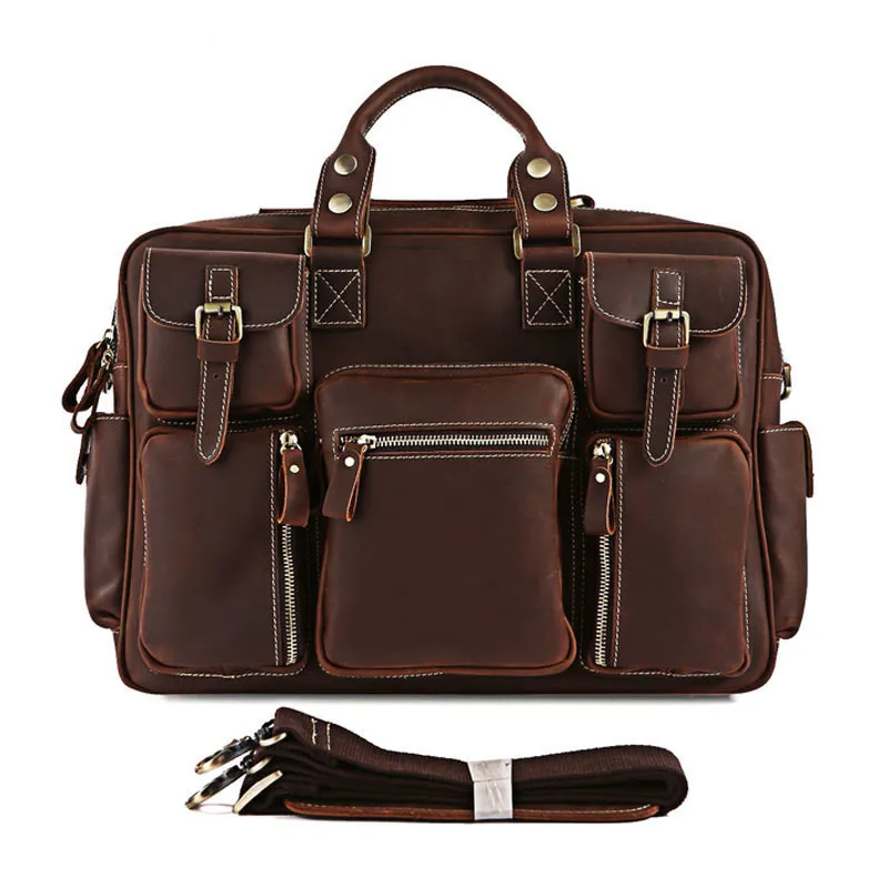 Business Briefcase Male Genuine Leather Men's Bag 733-40 Europe Retro Crazy Horse Leather Handbag Men's Multi-pocket Tote Bag
Business Briefcase Male Genuine Leather Men's Bag 733-40 Europe Retro Crazy Horse Leather Handbag Men's Multi-pocket Tote Bag