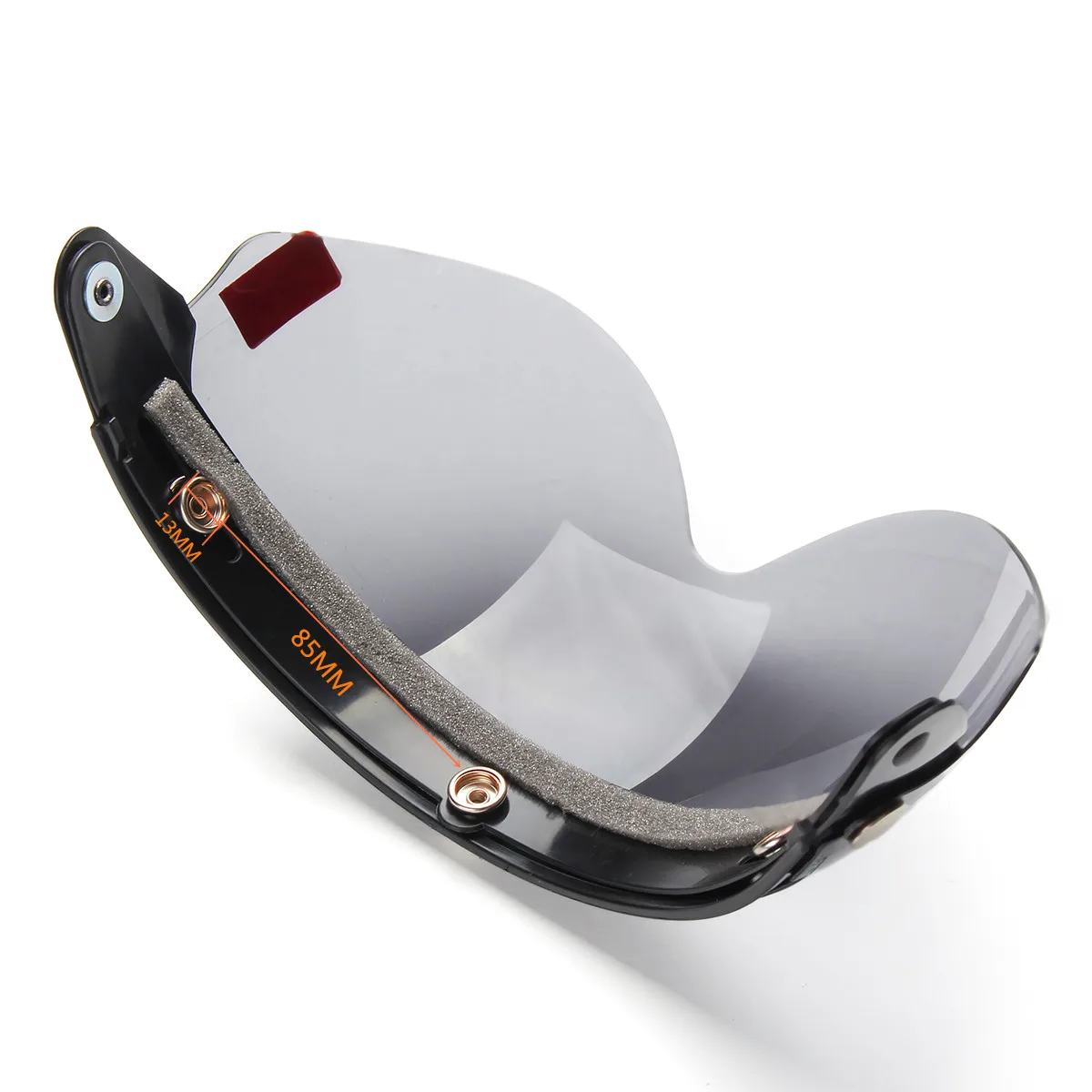 Helmet Visor 3-Snap Half Open Face Wind Shield Windshield Visor motorbike helmet Lens
Helmet Visor 3-Snap Half Open Face Wind Shield Windshield Visor motorbike helmet Lens