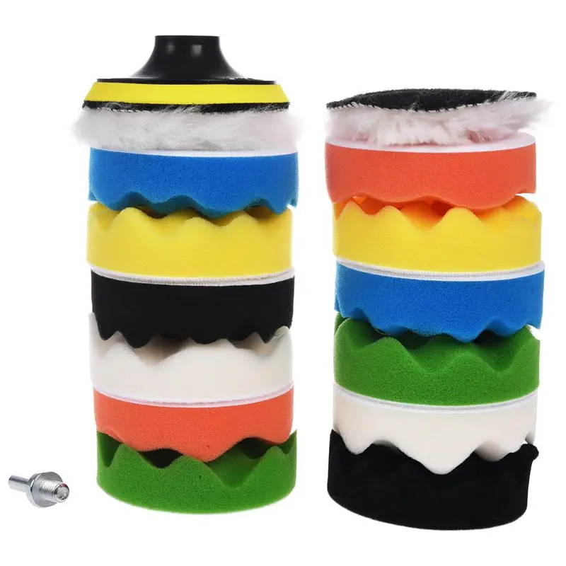 Xzante 15Pcs Buffing Pad Set Thread 3 inch Auto Car Polishing Pad Kit for Car Polisher +Drill Adaptor M10 Power Tools accessorie
Xzante 15Pcs Buffing Pad Set Thread 3 inch Auto Car Polishing Pad Kit for Car Polisher +Drill Adaptor M10 Power Tools accessorie
