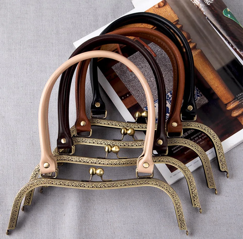 Clearance 5pcs 27cm Long PU Metal Purse Frame Handle for Bag Sewing Craft Tailor Sewer
Clearance 5pcs 27cm Long PU Metal Purse Frame Handle for Bag Sewing Craft Tailor Sewer