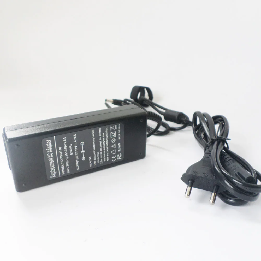 90W AC Adapter Battery Charger For SAMSUNG Sadp-90fh B Ad-9019s NP-R580 NP-R700 NP-R720 X460 Laptop Power Supply Cord 19V 4.74A
90W AC Adapter Battery Charger For SAMSUNG Sadp-90fh B Ad-9019s NP-R580 NP-R700 NP-R720 X460 Laptop Power Supply Cord 19V 4.74A