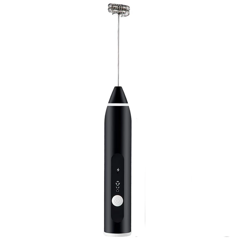 Rechargeable Milk Frother Handheld 3-Speed Adjustable For Latte Coffee Cappuccino,Egg Mixer With 2 Whisks,Mini Blender And Foa
Rechargeable Milk Frother Handheld 3-Speed Adjustable For Latte Coffee Cappuccino,Egg Mixer With 2 Whisks,Mini Blender And Foa