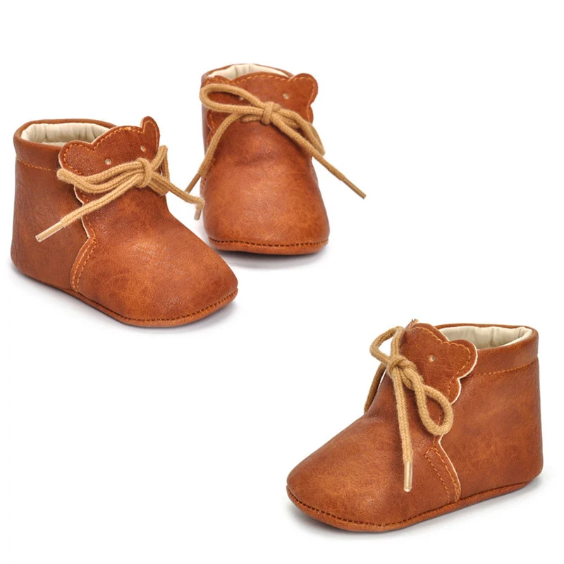 Фото Кроссовки цвета хаки для маленьких мальчиков и девочек обувь малышей кроссовки
