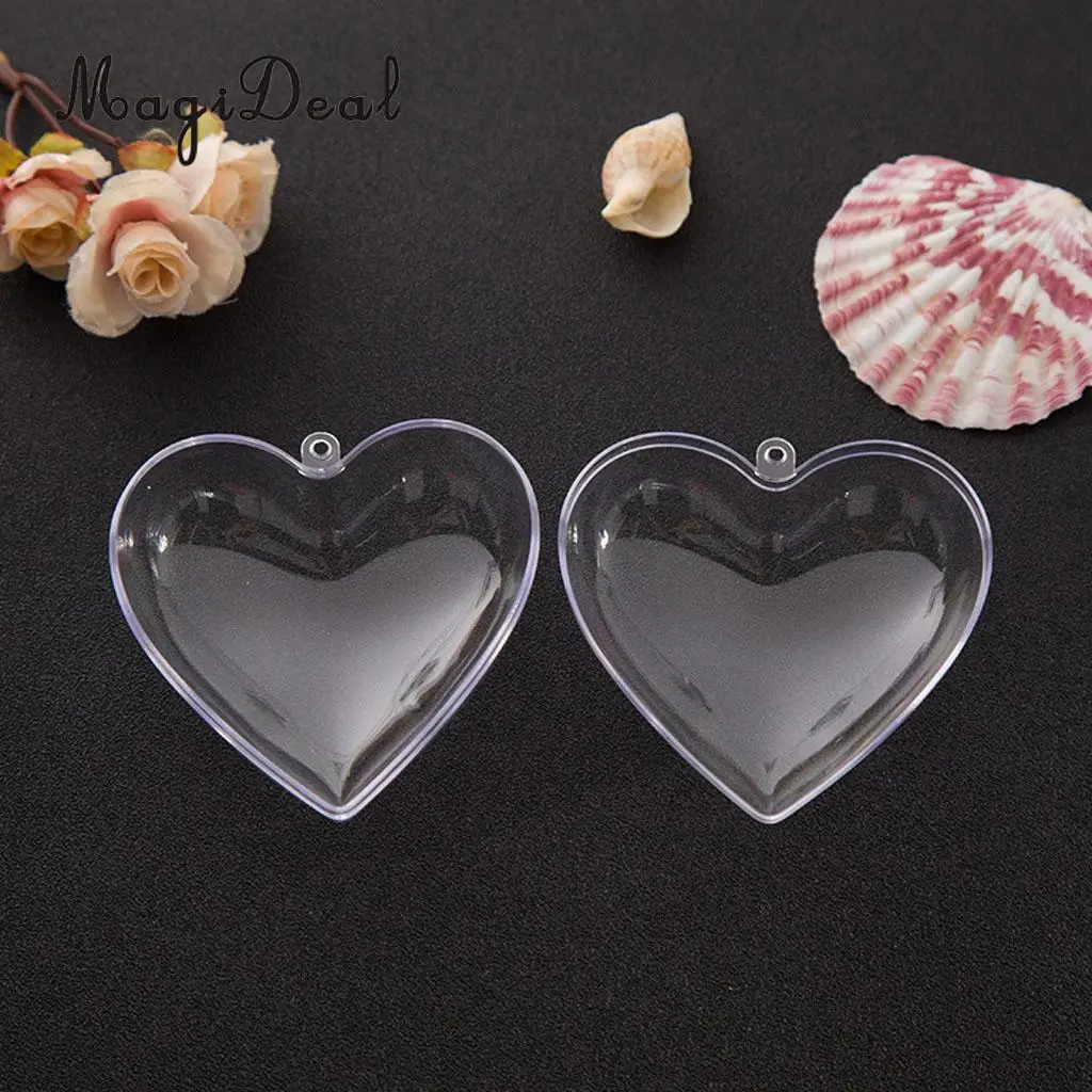 fityle 10 Pieces Clear Baubles Plastic Craft Ball Heart Christmas Baubles Ornament Gift Present Box Decoration Wedding Favors
fityle 10 Pieces Clear Baubles Plastic Craft Ball Heart Christmas Baubles Ornament Gift Present Box Decoration Wedding Favors