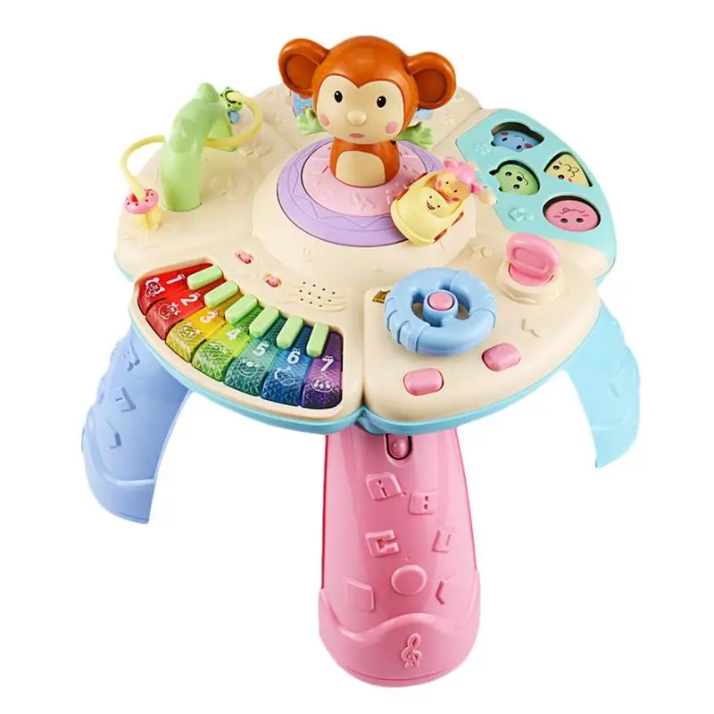 New Baby Toys Musical Learning Table 6 Months up-Early Education Music Activity Center Game Table Toddlers Infant Kids Toys
New Baby Toys Musical Learning Table 6 Months up-Early Education Music Activity Center Game Table Toddlers Infant Kids Toys