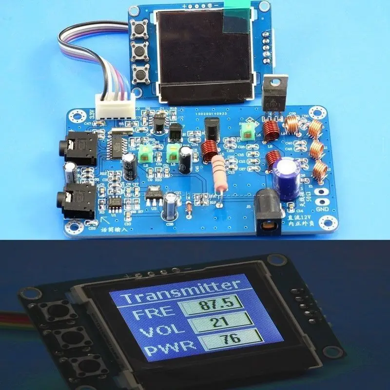 Новинка 2018, макетная плата Nodemcu, в сборе, Fm 7 Вт, Pll, стерео передатчик, максимальная мощность 18 Вт, приемник 76-108 МГц для аудио + ЖК-дисплея
Новинка 2018, макетная плата Nodemcu, в сборе, Fm 7 Вт, Pll, стерео передатчик, максимальная мощность 18 Вт, приемник 76-108 МГц для аудио + ЖК-дисплея