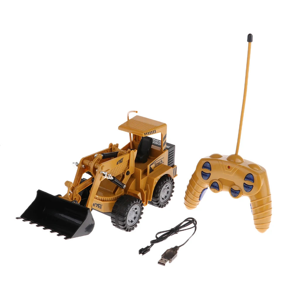 1:20 Diecast Bulldozer Garbage RC Truck Model Plastic with Movable Forklift Truck for Kids- Yellow
1:20 Diecast Bulldozer Garbage RC Truck Model Plastic with Movable Forklift Truck for Kids- Yellow