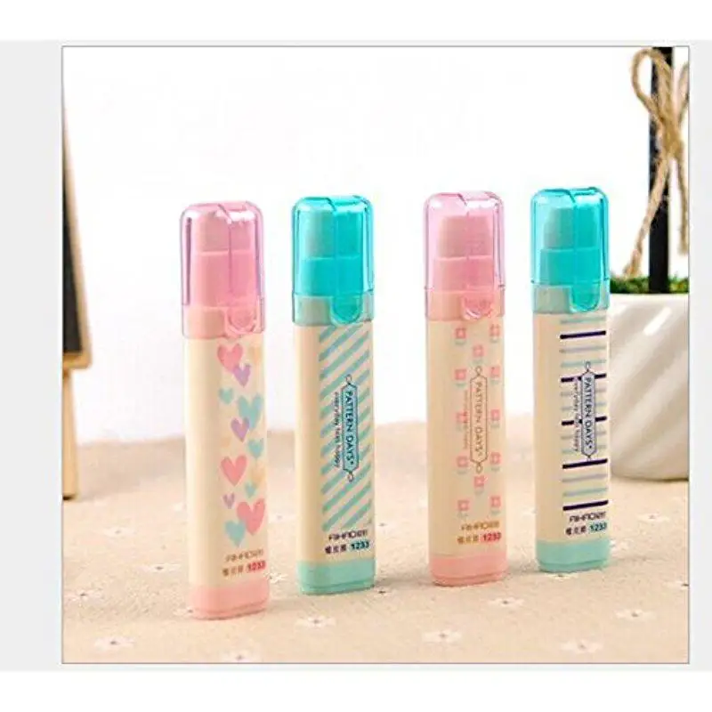 Adeeing Portable Replaceable Multicolor 3-layer Cute Long Eraser Strong Erasing Capability (Random Color) r20
Adeeing Portable Replaceable Multicolor 3-layer Cute Long Eraser Strong Erasing Capability (Random Color) r20