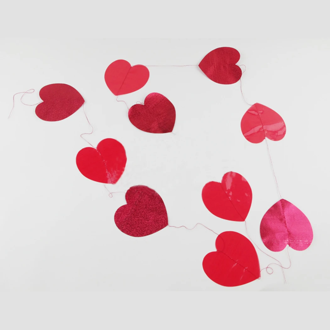 6PCS Love Heart Hanging Ornaments Heart Hanging Wall Decoration Wedding Room Decoration Spot Hanging Strip Pull Flower
6PCS Love Heart Hanging Ornaments Heart Hanging Wall Decoration Wedding Room Decoration Spot Hanging Strip Pull Flower