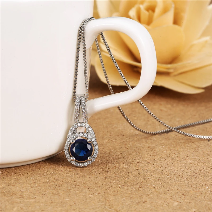 Blue Diamond Kyanite Sapphire Pendant for Women 14K Bizuteria Temperament Simulated Jewelry Female Pendant Chalcedony Gemstones
Blue Diamond Kyanite Sapphire Pendant for Women 14K Bizuteria Temperament Simulated Jewelry Female Pendant Chalcedony Gemstones