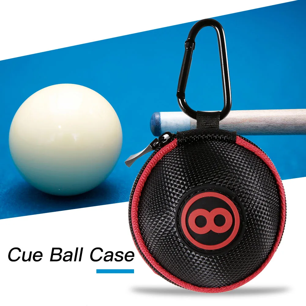 Cue Ball Case Clip-on Attaching Billiard Balls Holder Cue Ball Bag Pool Training Billiard Protector Accessory
Cue Ball Case Clip-on Attaching Billiard Balls Holder Cue Ball Bag Pool Training Billiard Protector Accessory