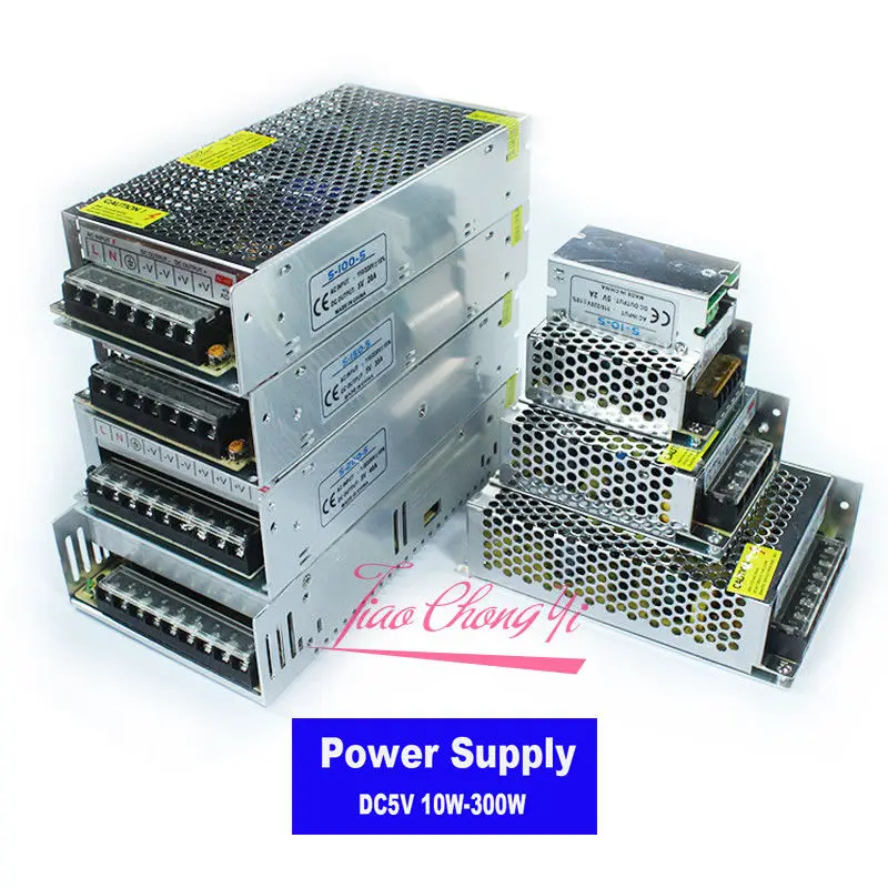 AC 110V-220V TO DC5V 2A/3A/5A/10A/20A/30A/40A/60A Switch LED Power Supply Transformers WS2812B WS2801 SK6812 5050 LED Strip
AC 110V-220V TO DC5V 2A/3A/5A/10A/20A/30A/40A/60A Switch LED Power Supply Transformers WS2812B WS2801 SK6812 5050 LED Strip