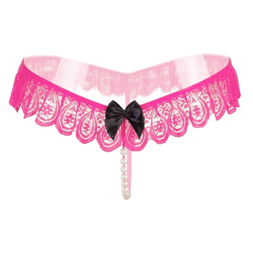 Women Sexy G String micro Lace lingerie beading bow Thong Panties Shorts tangas Lingerie Underwears Underpants 2019
Women Sexy G String micro Lace lingerie beading bow Thong Panties Shorts tangas Lingerie Underwears Underpants 2019