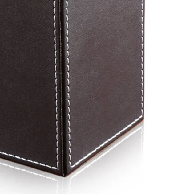 1 pcs PU Leather Square Pens Pencils Holder Desk Organizer Office Desk Accessories Container Box
1 pcs PU Leather Square Pens Pencils Holder Desk Organizer Office Desk Accessories Container Box
