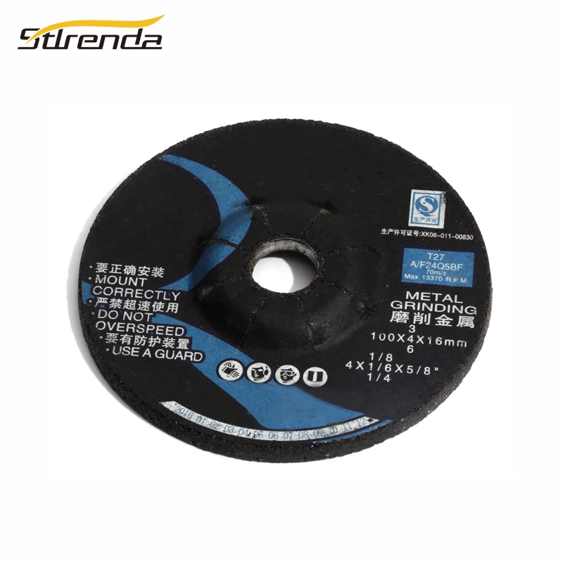 STLRENDA 4 дюйма 100 мм шлифовальный круг для резки смолы абразивное отверстие