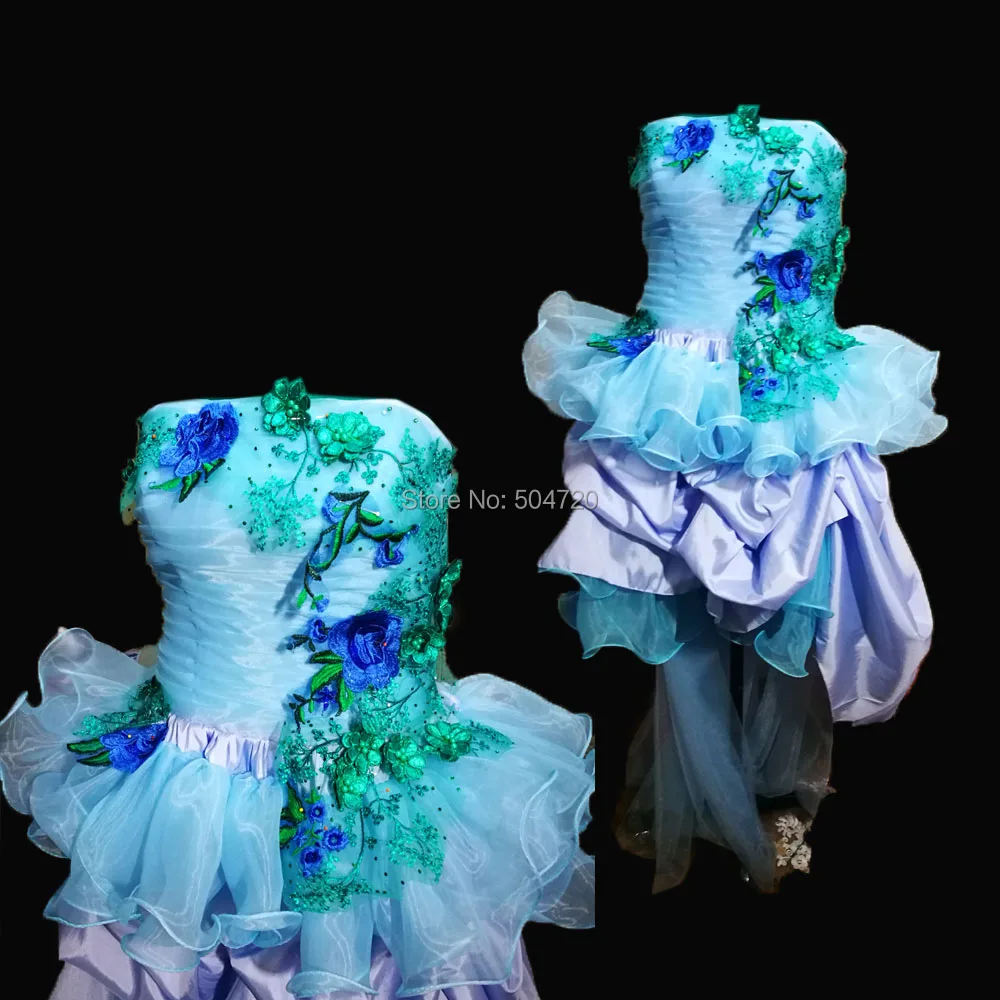 Customer to order!Luxs Tulle with flowers Gown Ball scarlett Southern Belle Theatre dress victorian dresses civil war SW-046
Customer to order!Luxs Tulle with flowers Gown Ball scarlett Southern Belle Theatre dress victorian dresses civil war SW-046