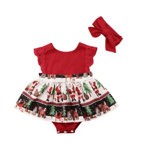 Baby Girls Xmas One-piece Bodysuit Toddler Kids Baby Girls Santa Christmas Ruffle Bodysuits+Headband Set 2Pcs Sunsuit Outfits
Baby Girls Xmas One-piece Bodysuit Toddler Kids Baby Girls Santa Christmas Ruffle Bodysuits+Headband Set 2Pcs Sunsuit Outfits