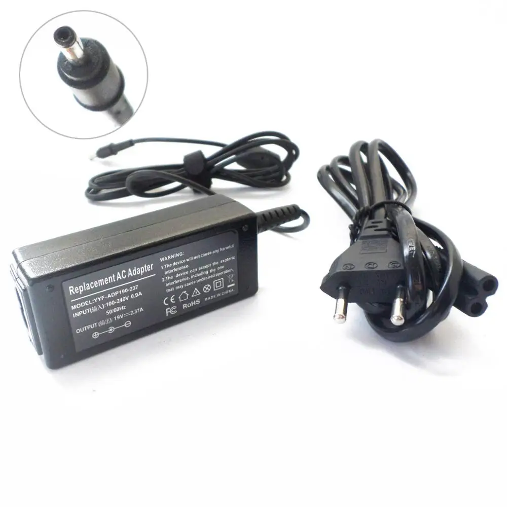 19V 2.37A AC Adapter For Asus ZenBook UX31E-RY003V UX21E-KX008V UX31E-XH51/i5 UX31E-ESL8/i5-2467M 45w Power Supply Cord Charger
19V 2.37A AC Adapter For Asus ZenBook UX31E-RY003V UX21E-KX008V UX31E-XH51/i5 UX31E-ESL8/i5-2467M 45w Power Supply Cord Charger