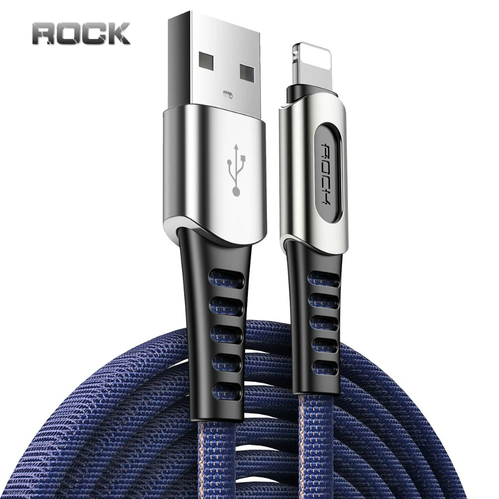 USB зарядный кабель для iPhone Xs Max X 8 7 6 6s Ipad кабели из цинкового сплава нейлоновая