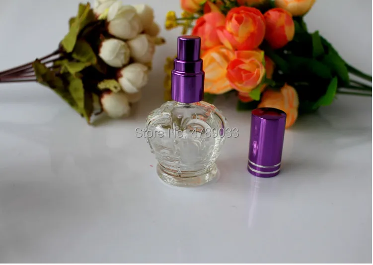 10/30pcs 15ml Portable Glass Refillable Perfume Bottle With Spray Empty Cosmetic Containers Atomizer Travel Accessories | Красота и