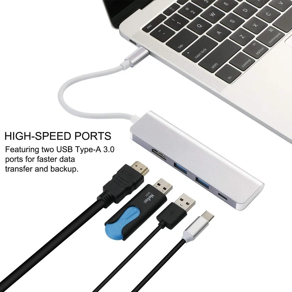 Адаптер USB C HDMI для Samsung DeX Station Desktop Galaxy Note8/S8/S8 +/S9/S9 + Nintendo Switch MacBook Pro 2|USB-хабы| |
