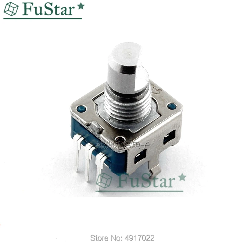 Half-Axis 10 mm Rotary Encoder Knob Coding Switch EC11 with Switch 20 Pulse 20 Location
Half-Axis 10 mm Rotary Encoder Knob Coding Switch EC11 with Switch 20 Pulse 20 Location