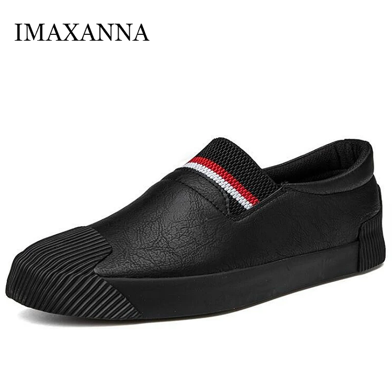 IMAXANNA Autumn Man Leather Shoes Casual Slip On Flat Men Loafers Comfortable Fashion New Man Casual Shoe Soft Bottom Zapatillas
IMAXANNA Autumn Man Leather Shoes Casual Slip On Flat Men Loafers Comfortable Fashion New Man Casual Shoe Soft Bottom Zapatillas