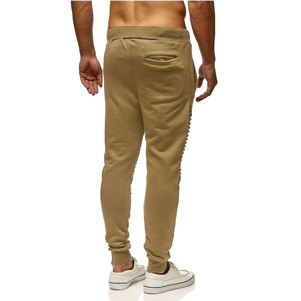 2019 spring and autumn new street men's fashion trousers men's pleated casual pants daily wild sports pants
2019 spring and autumn new street men's fashion trousers men's pleated casual pants daily wild sports pants