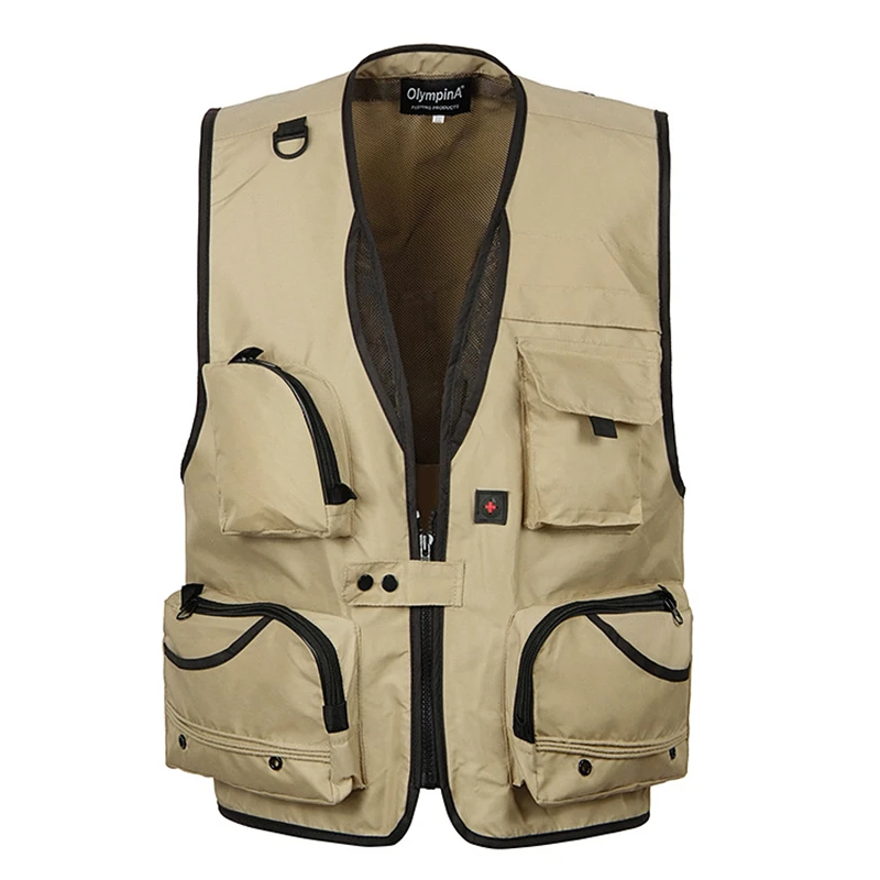 Men Fishing Waistcoat Quick Dry Multi Pocket Mesh Hunting Shooting Jackets Photography Outdoor Sport Hiking Vest Fish Vests
Men Fishing Waistcoat Quick Dry Multi Pocket Mesh Hunting Shooting Jackets Photography Outdoor Sport Hiking Vest Fish Vests
