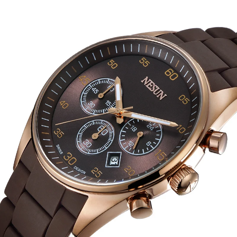 New Nesun Men Watches Top Brand Luxury MIYOTA movement Quartz Watch Men Chronograph Wrist clock Waterproof reloj hombre N8701-1
New Nesun Men Watches Top Brand Luxury MIYOTA movement Quartz Watch Men Chronograph Wrist clock Waterproof reloj hombre N8701-1