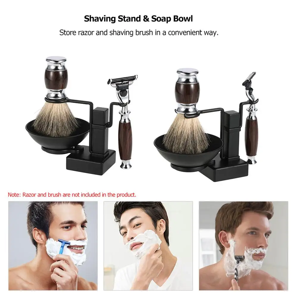 2 in 1 Shaving Stand Holder Set for Shaving Brush Razor Soap Bowl Mug Cup Set Shaving Kit Male Facial Cleaning Tool
2 in 1 Shaving Stand Holder Set for Shaving Brush Razor Soap Bowl Mug Cup Set Shaving Kit Male Facial Cleaning Tool
