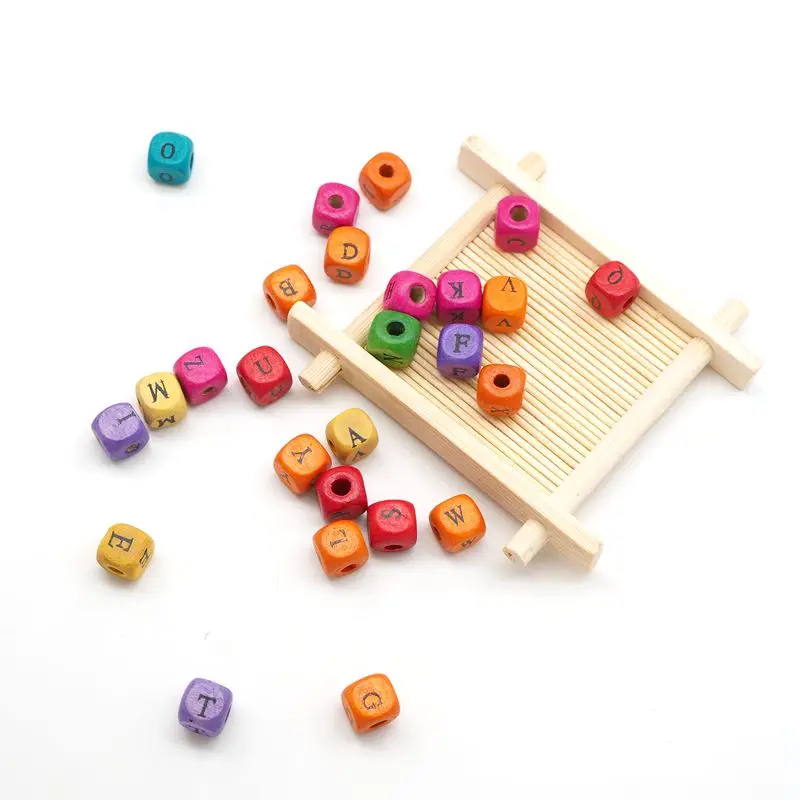 Chenkai 10mm 500PCS Wood Alphabet Random Mixed Beads Spacer Wooden Letter Beads For Making DIY Baby Teether Accessories
Chenkai 10mm 500PCS Wood Alphabet Random Mixed Beads Spacer Wooden Letter Beads For Making DIY Baby Teether Accessories