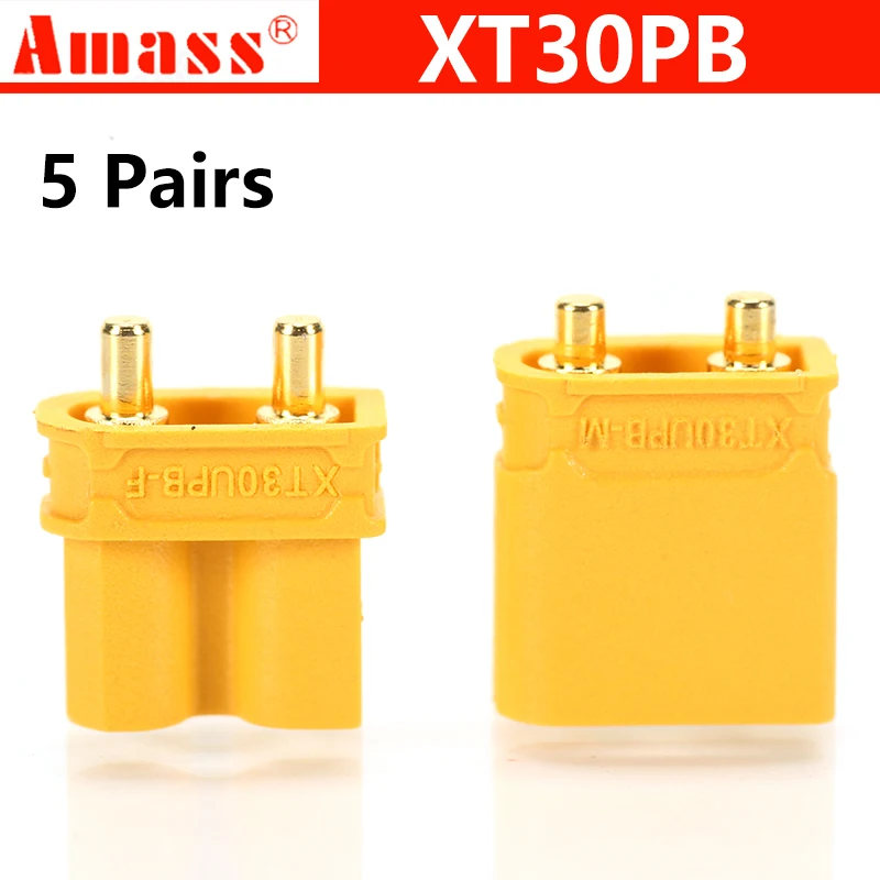 Штепсельная Вилка Amass XT30U XT30UPB для радиоуправляемого квадрокоптера 10 шт.|Детали и