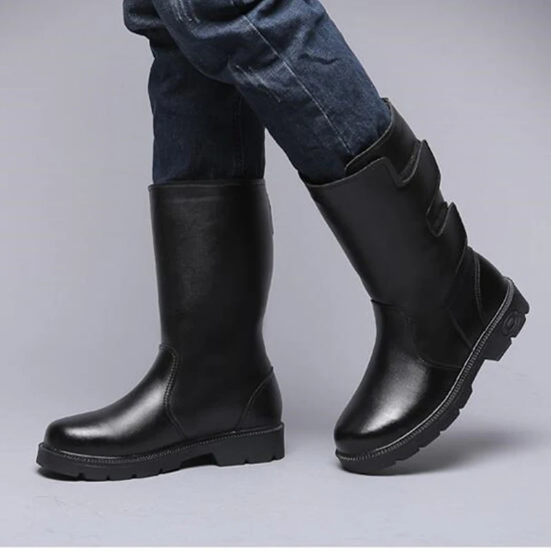 US 6-11 Waterproof Snow Boots Men Super Warm Mid-calf Boots Man Imitation Fur Winter Outdoor Plush Non-slip Cotton Shoes
US 6-11 Waterproof Snow Boots Men Super Warm Mid-calf Boots Man Imitation Fur Winter Outdoor Plush Non-slip Cotton Shoes