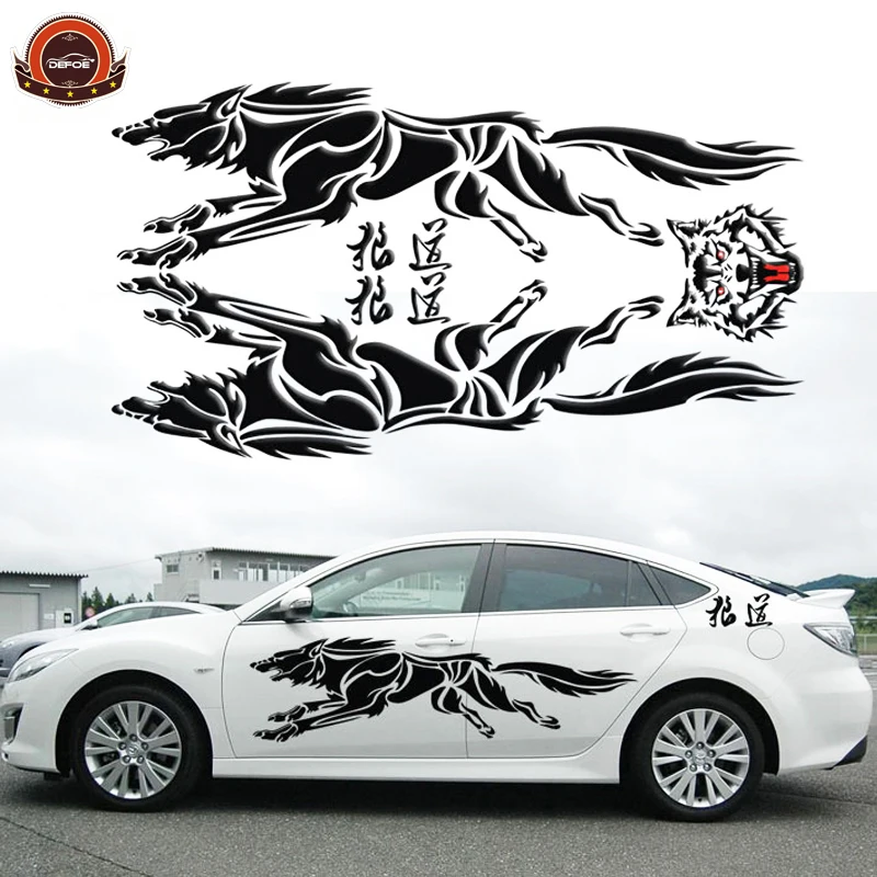 Car Sticker PVC Wolf Totem Creative Car Styling Refit Cover Scratches Long 180cm Height 50cm Head 40cm free shipping
Car Sticker PVC Wolf Totem Creative Car Styling Refit Cover Scratches Long 180cm Height 50cm Head 40cm free shipping