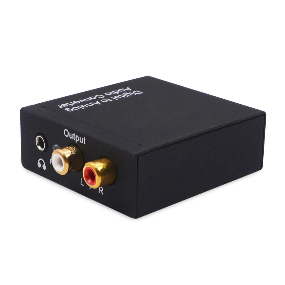 Цифро-аналоговый преобразователь DAC цифровой SPDIF Toslink в аналоговый стерео аудио L/R конвертер адаптер с оптическим кабелем для PS3
Цифро-аналоговый преобразователь DAC цифровой SPDIF Toslink в аналоговый стерео аудио L/R конвертер адаптер с оптическим кабелем для PS3