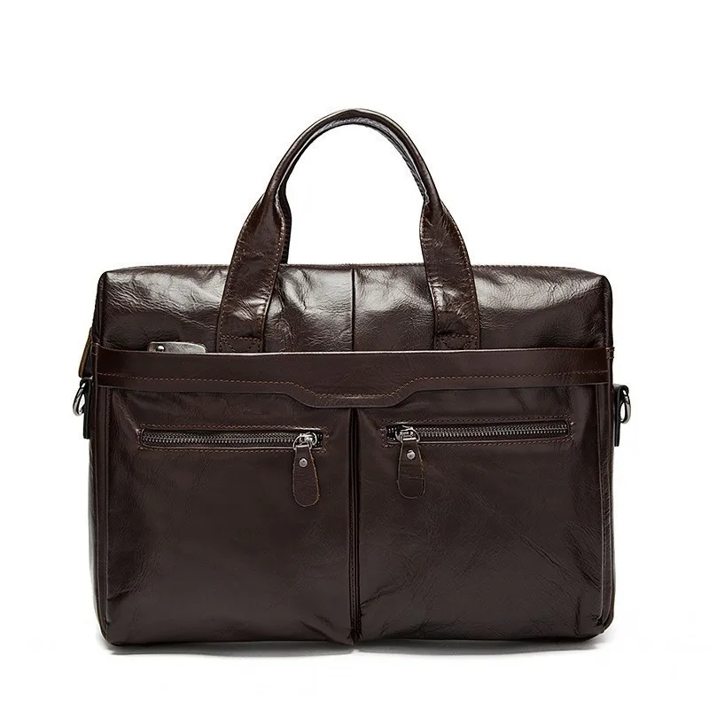 Genuine Leather Bag crazy horse Men Bag Cowhide Crossbody bag Shoulder Men's Travel Bags business Tote Laptop Briefcases Handbag
Genuine Leather Bag crazy horse Men Bag Cowhide Crossbody bag Shoulder Men's Travel Bags business Tote Laptop Briefcases Handbag