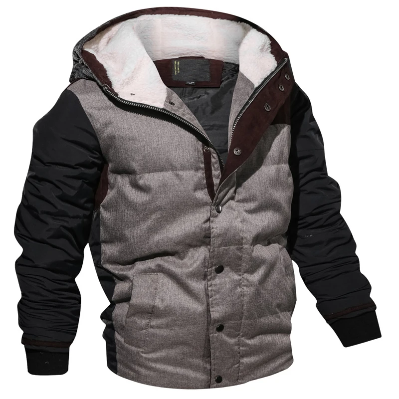 Dropshipping Winter Jacket Men Thick Warm Parkas Casual Outwear Hooded Collar Jackets and Coats Man US Size Brand Clothing
Dropshipping Winter Jacket Men Thick Warm Parkas Casual Outwear Hooded Collar Jackets and Coats Man US Size Brand Clothing
