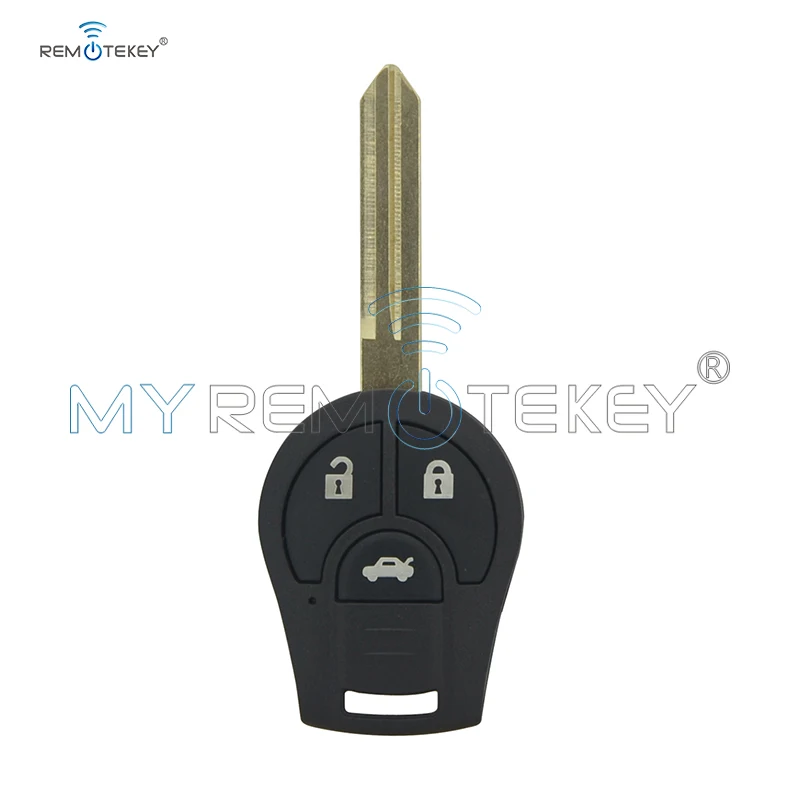 Дистанционный ключ Remtekey с 3 кнопками 433 МГц и чипом ID46 для Nissan Cube Rogue 2008 2009 2010 2011 2012