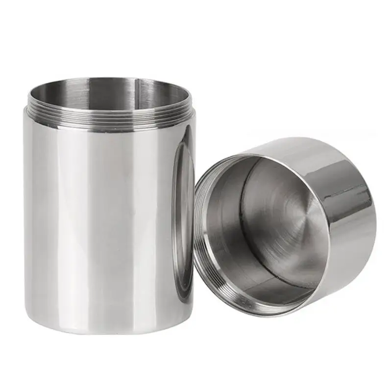 Mini Kitchen Accessories Stainless Steel KungFu Tea Sealed Cans Dried Fruit Collection Portable Tea Candy Seal Tea Box Cans Jars
Mini Kitchen Accessories Stainless Steel KungFu Tea Sealed Cans Dried Fruit Collection Portable Tea Candy Seal Tea Box Cans Jars