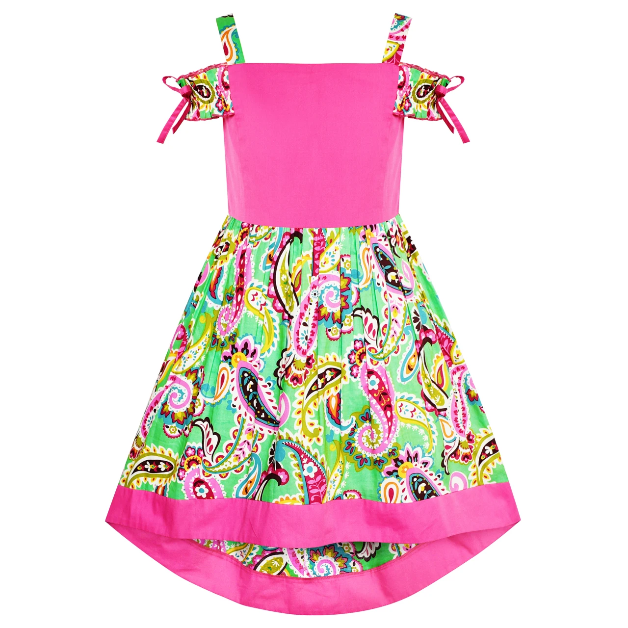 Sunny Fashion платья для девочек Холодный прием Пейсли Зеленый Розовый Привет-низким Платье Хлопок 2020 Лето Принцесса Свадьба Вечеринка Платья Де...
Sunny Fashion платья для девочек Холодный прием Пейсли Зеленый Розовый Привет-низким Платье Хлопок 2020 Лето Принцесса Свадьба Вечеринка Платья Де...