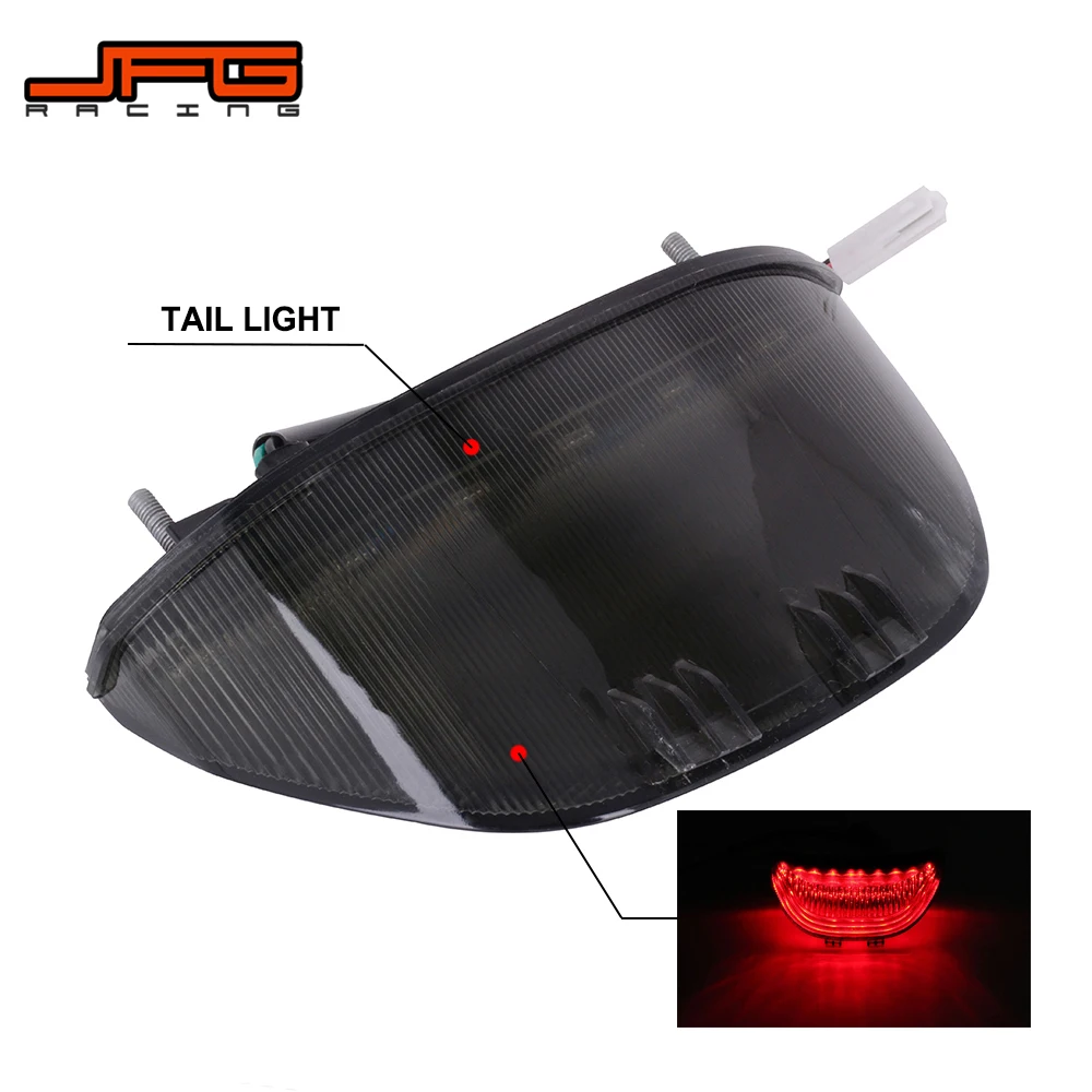 Motorcycle Integrated LED Rear Tail Light Signal Brake Light For HONDA CBR600RR 2003 2004 2005 2006 CBR1000RR 2004-2007
Motorcycle Integrated LED Rear Tail Light Signal Brake Light For HONDA CBR600RR 2003 2004 2005 2006 CBR1000RR 2004-2007